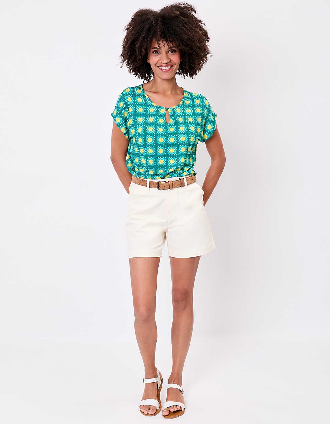 Loose flowy knit T-shirt femme Princesse Nomade