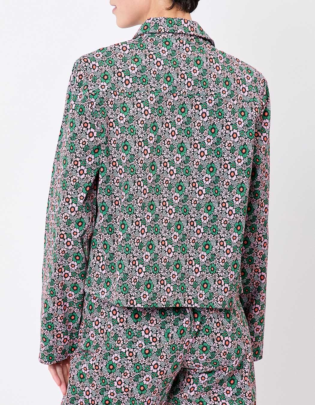 Short stretch cotton jacket femme Princesse Nomade