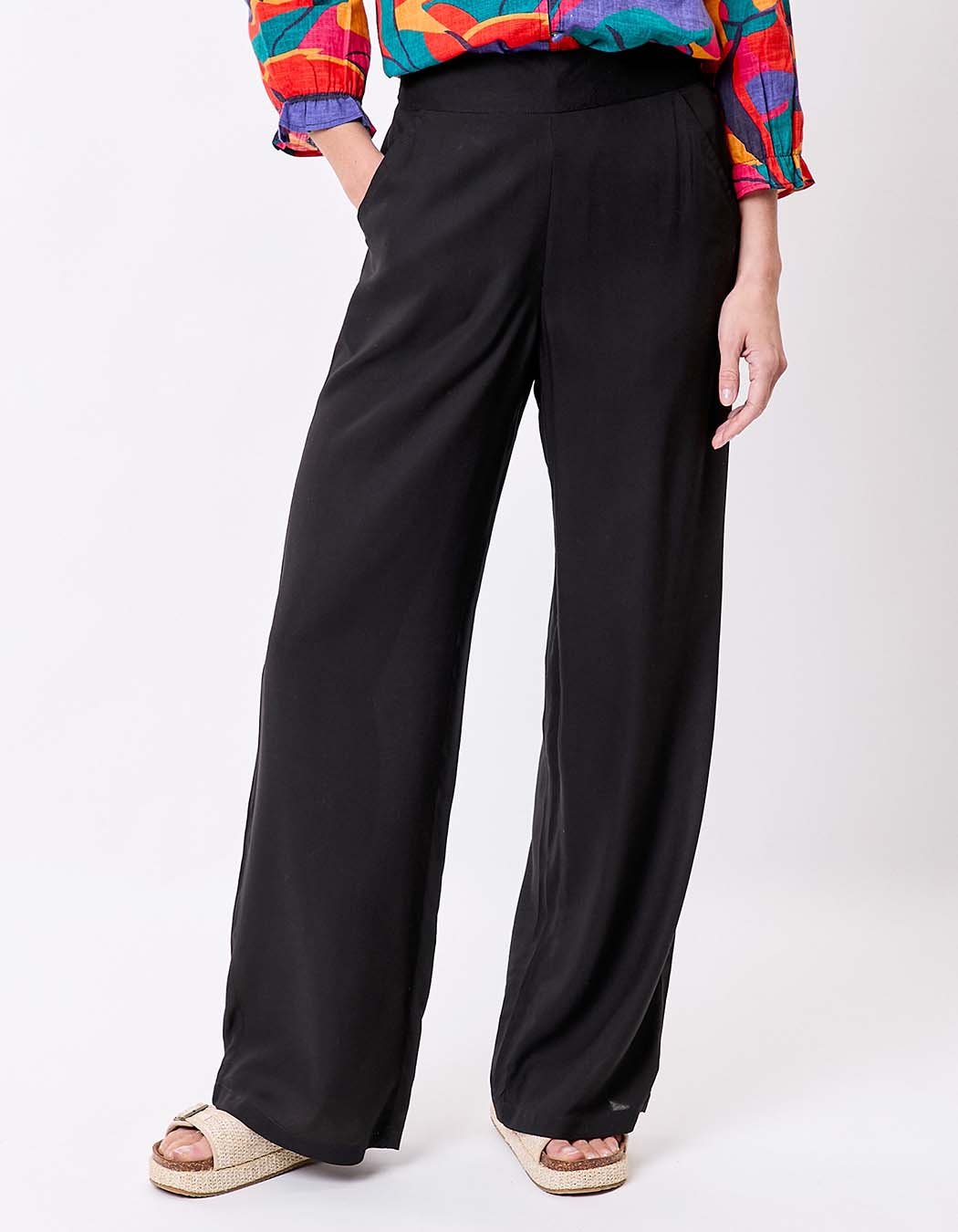 Loose fluid trousers femme La Fiancée
