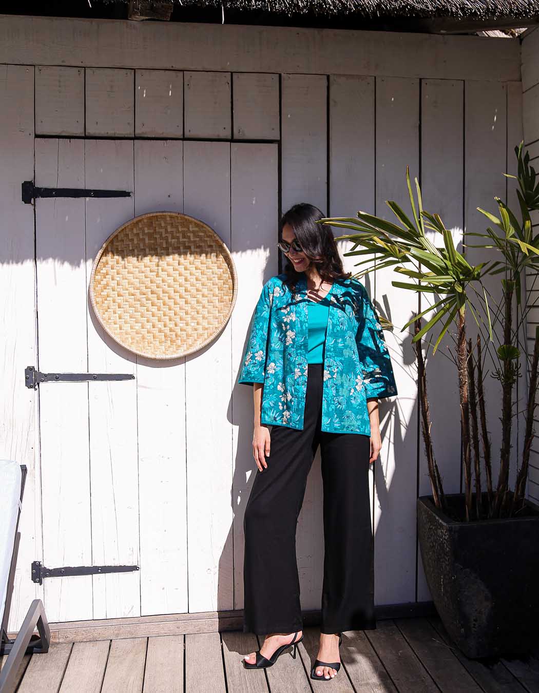 Loose fluid trousers femme La Fiancée