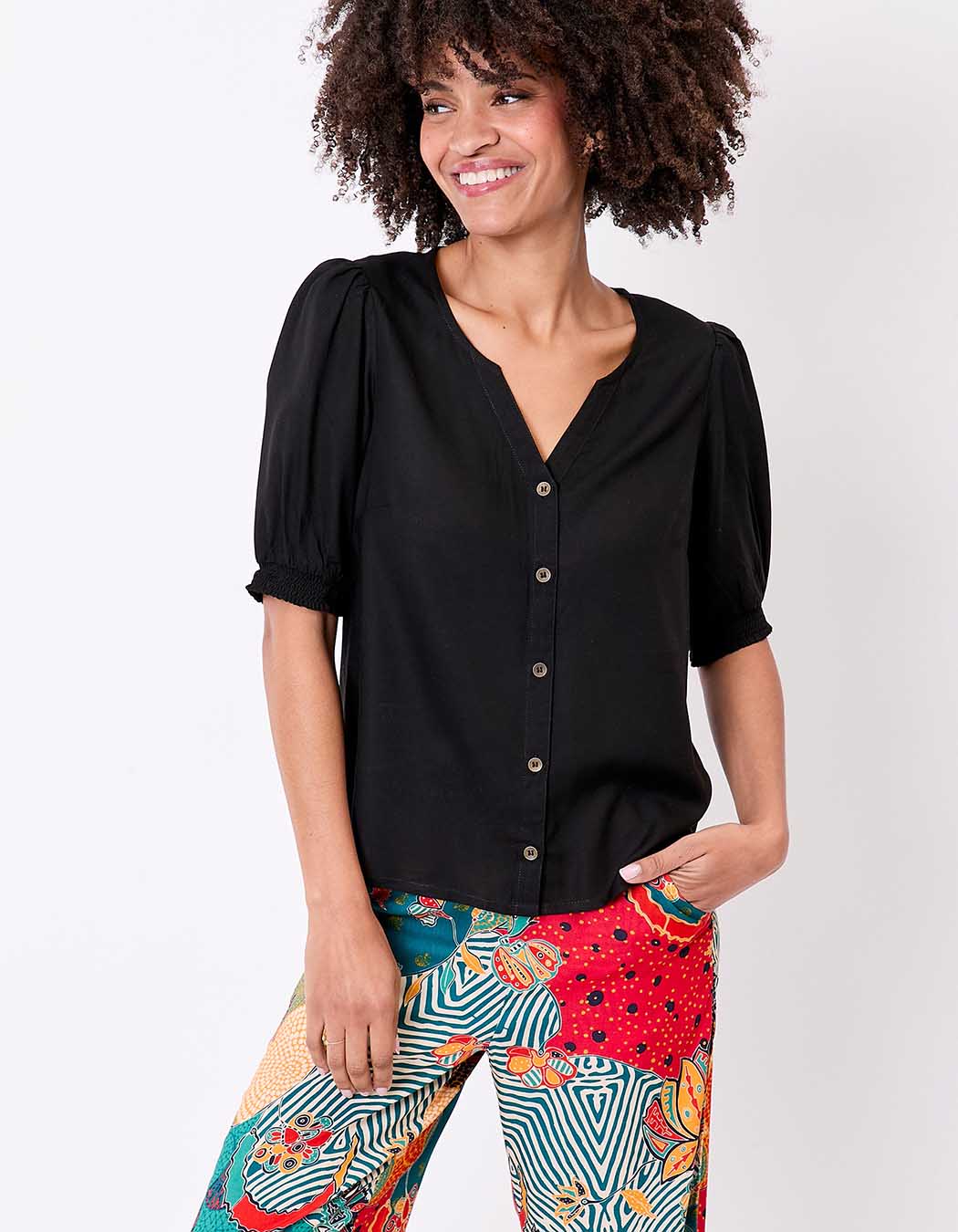 Fluid women's blouse femme La Fiancée