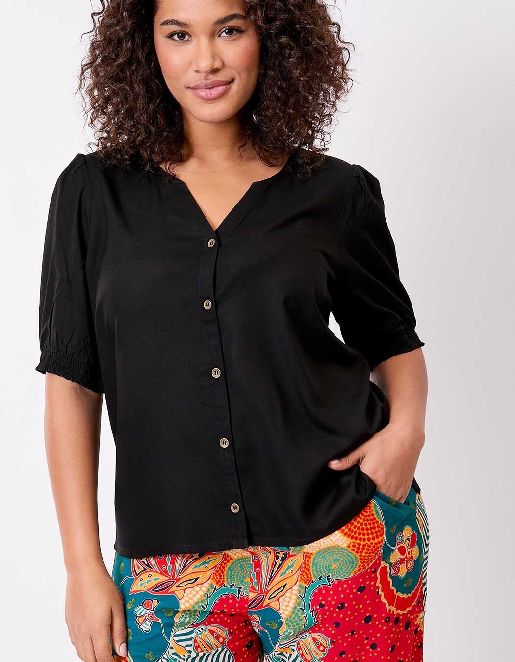 Fluid women's blouse femme La Fiancée