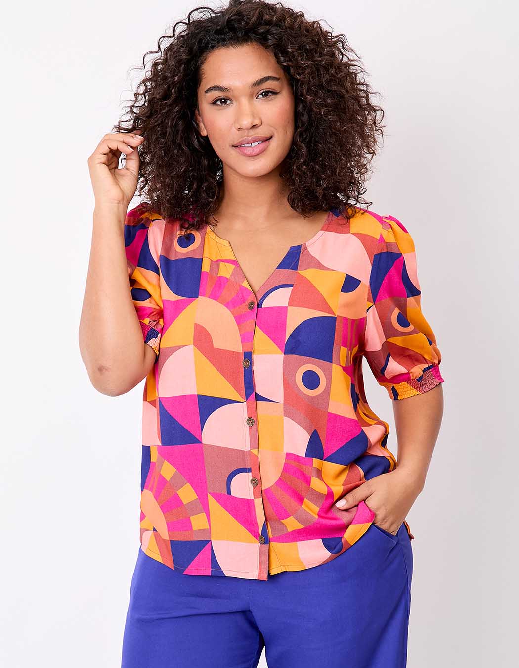 Fluid women's blouse femme La Fiancée