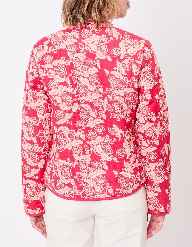 Reversible organic cotton quilted jacket femme La Fianc&eacute;e