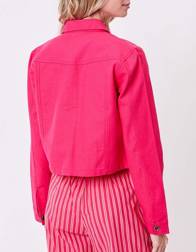 Short organic cotton jacket femme La Fianc&eacute;e