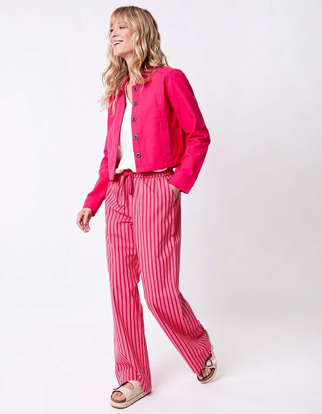 Short organic cotton jacket femme La Fianc&eacute;e