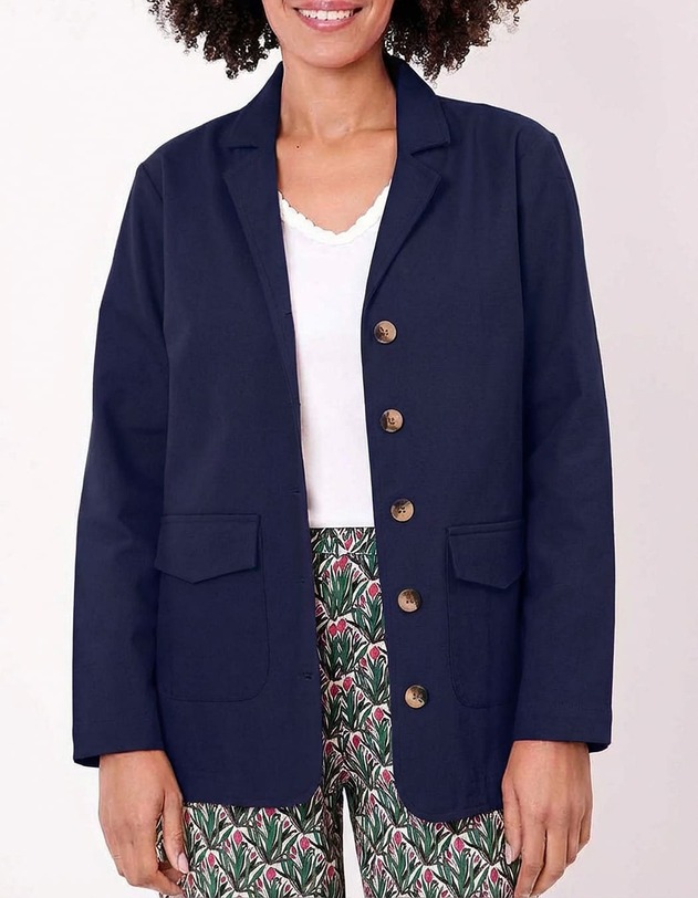 Organic cotton safari jacket femme La Fianc&eacute;e