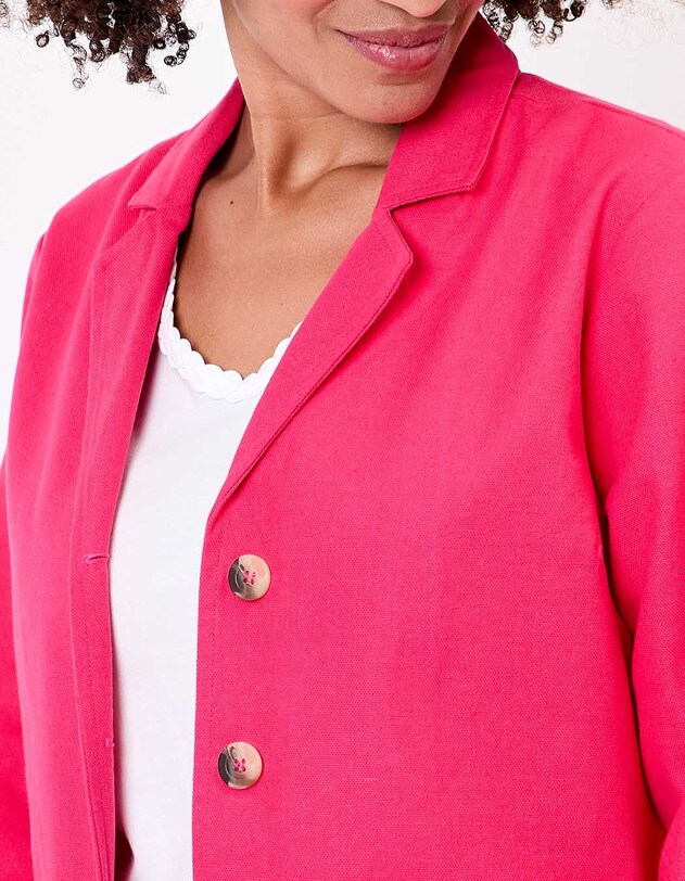 Organic cotton safari jacket femme La Fianc&eacute;e