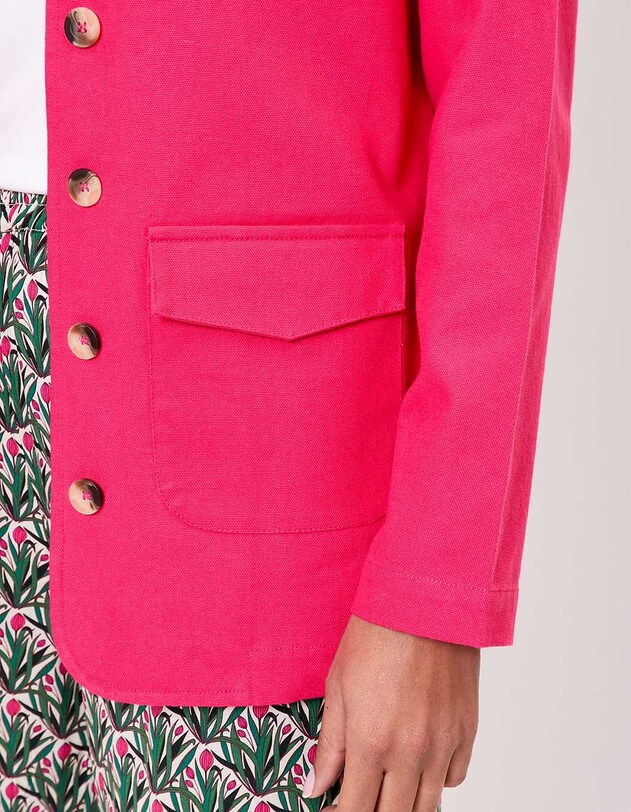 Organic cotton safari jacket femme La Fianc&eacute;e