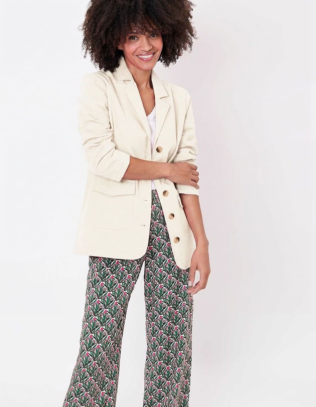 Organic cotton safari jacket femme La Fianc&eacute;e