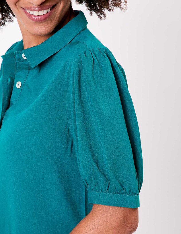 Fluid short-sleeve blouse femme Princesse Nomade