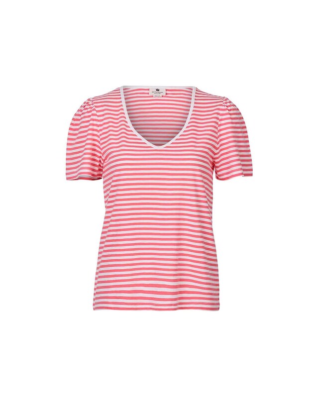 Organic cotton striped T-shirt femme Princesse Nomade