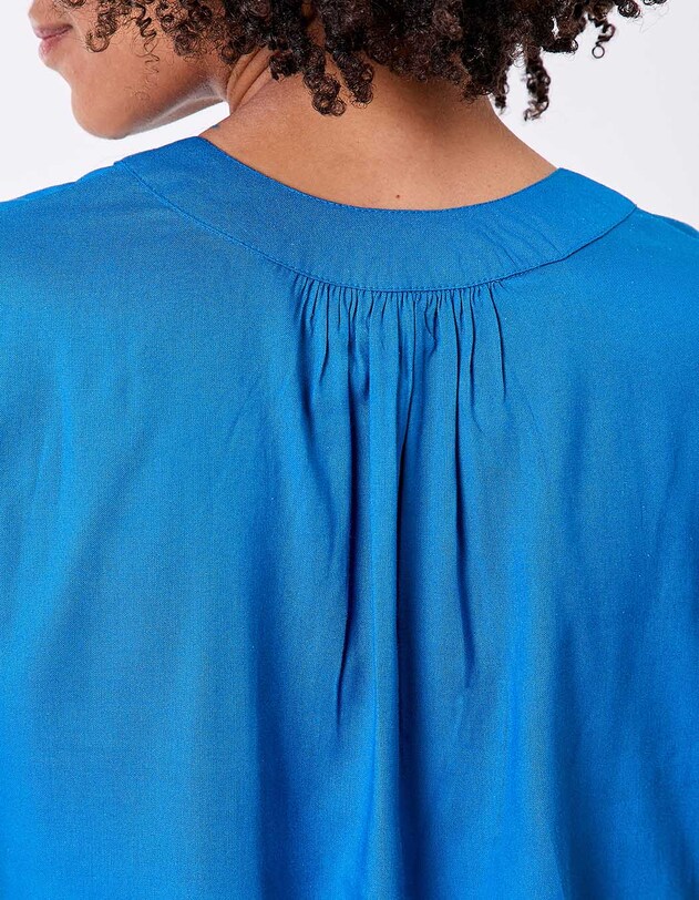 Loose flowy V-neck top femme Princesse Nomade