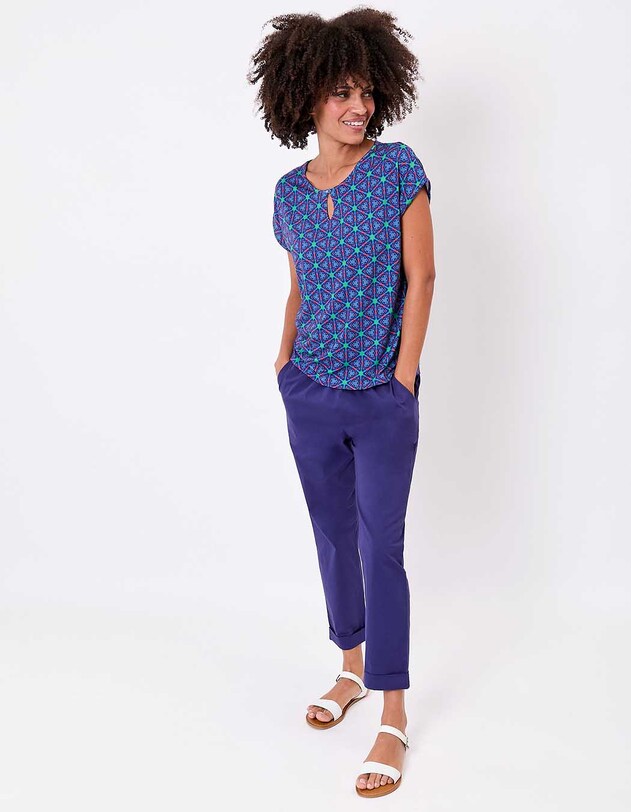 Loose flowy knit T-shirt femme Princesse Nomade