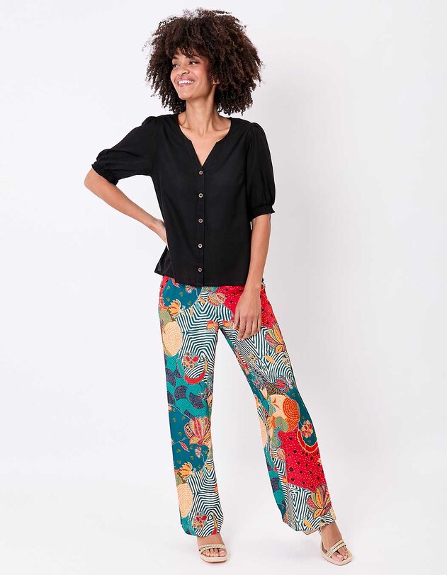 Fluid womens blouse femme La Fianc&eacute;e