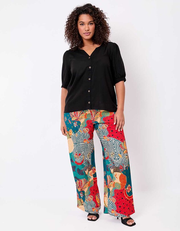 Fluid womens blouse femme La Fianc&eacute;e