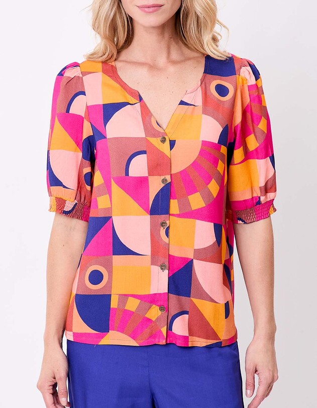 Fluid womens blouse femme La Fianc&eacute;e