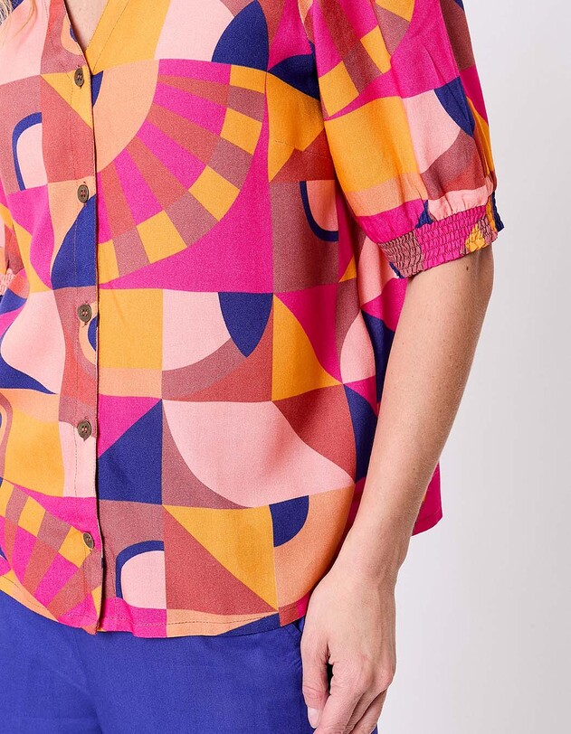 Fluid womens blouse femme La Fianc&eacute;e