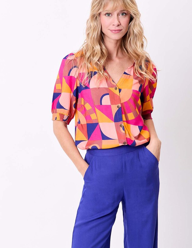 Fluid womens blouse femme La Fianc&eacute;e