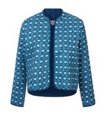 Reversible organic cotton quilted jacket femme La Fianc&eacute;e