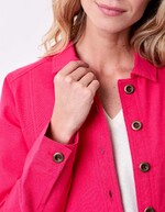Short organic cotton jacket femme La Fiancée