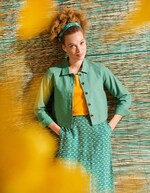 Short organic cotton jacket femme La Fiancée