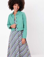 Short organic cotton jacket femme La Fiancée