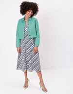 Short organic cotton jacket femme La Fiancée