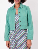 Short organic cotton jacket femme La Fiancée