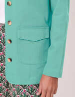 Organic cotton safari jacket femme La Fiancée