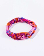 Printed elasticated headband femme Princesse Nomade