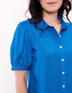 Fluid short-sleeve blouse femme Princesse Nomade