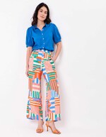 Fluid short-sleeve blouse femme Princesse Nomade
