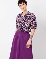 Fluid short-sleeve blouse femme Princesse Nomade