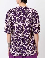 Fluid short-sleeve blouse femme Princesse Nomade