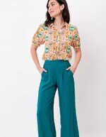 Fluid short-sleeve blouse femme Princesse Nomade