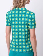 Short-sleeve knit blouse femme Princesse Nomade