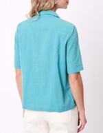 Crinkled cotton shirt femme Princesse Nomade