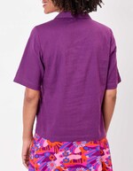 Crinkled cotton shirt femme Princesse Nomade