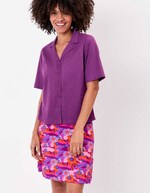 Crinkled cotton shirt femme Princesse Nomade