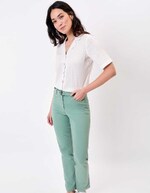 Crinkled cotton shirt femme Princesse Nomade