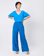 Flowy elasticated wide-leg trousers femme Princesse Nomade
