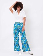 Flowy elasticated wide-leg trousers femme Princesse Nomade