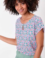 Loose flowy knit T-shirt femme Princesse Nomade