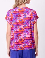 Loose flowy knit T-shirt femme Princesse Nomade