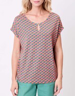 Loose flowy knit T-shirt femme Princesse Nomade