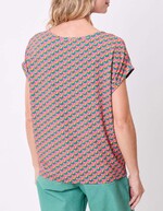 Loose flowy knit T-shirt femme Princesse Nomade