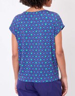 Loose flowy knit T-shirt femme Princesse Nomade