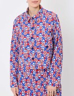 Short stretch cotton jacket femme Princesse Nomade