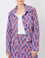 Short stretch cotton jacket femme Princesse Nomade